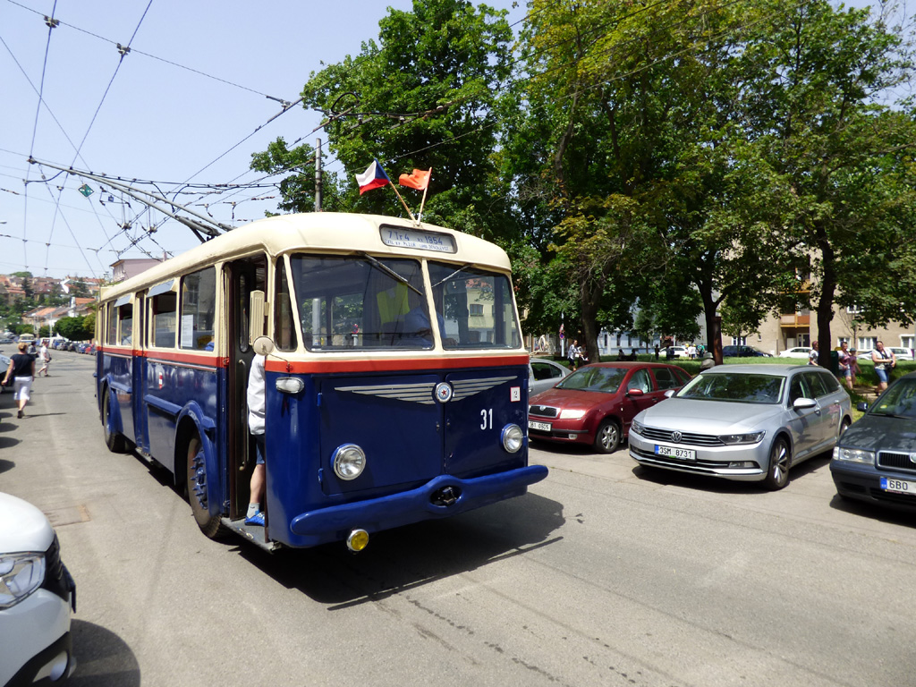 Brno, Škoda 7Tr4 — 31; Brno — Dopravní nostalgie 2019