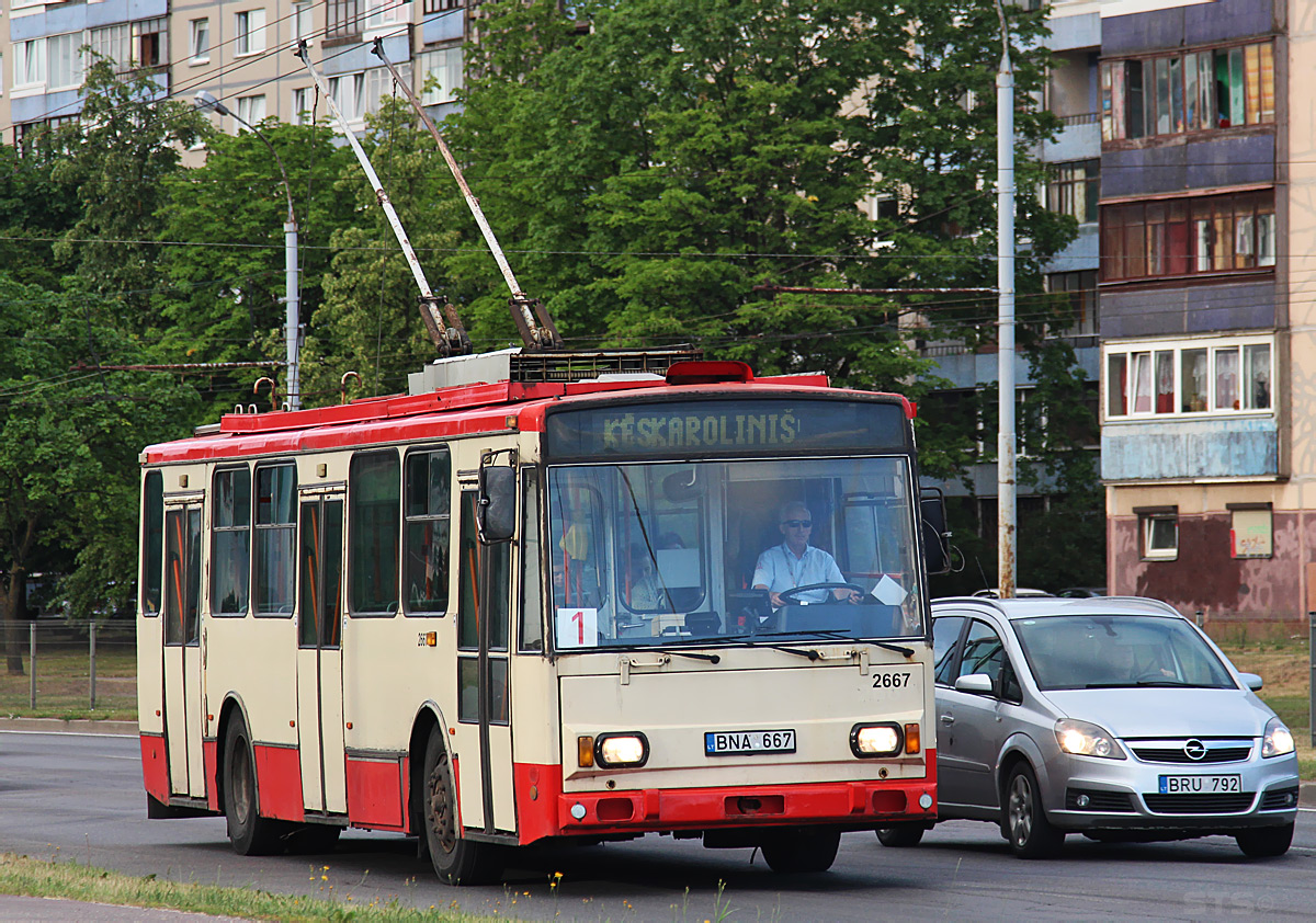 Вилнюс, Škoda 14Tr17/6M № 2667