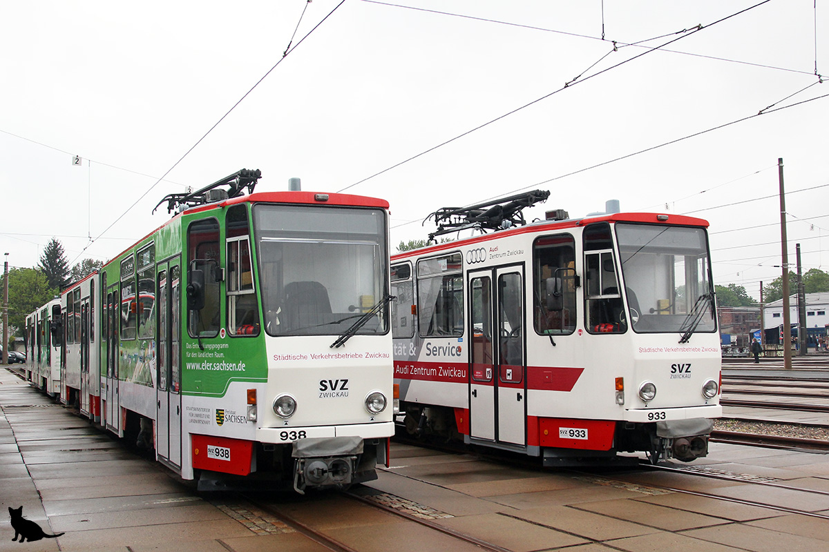 Цвиккау, Tatra KT4DMC № 938; Цвиккау — Юбилей: 125 лет трамваю в Цвиккау (11./12.05.2019)