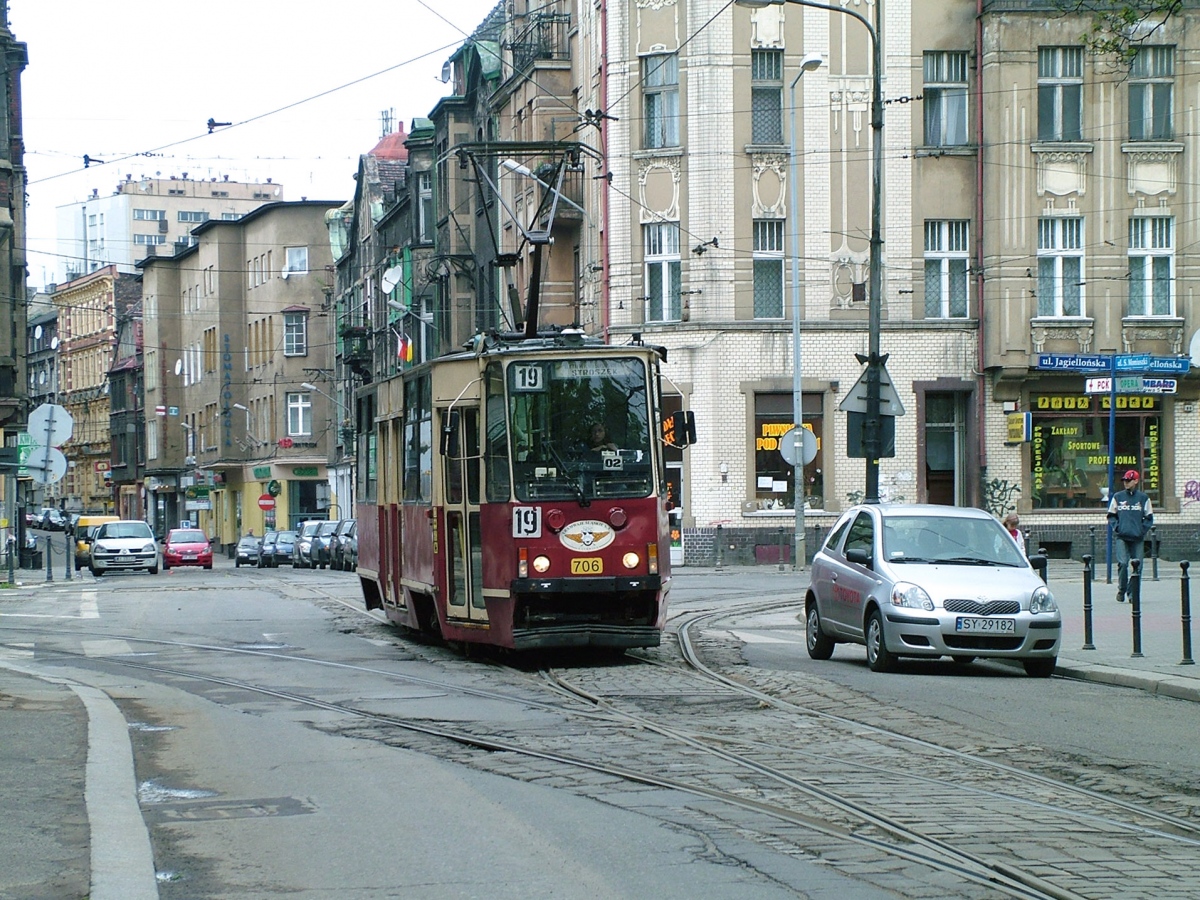 Silesia trams, Konstal 105Na # 706