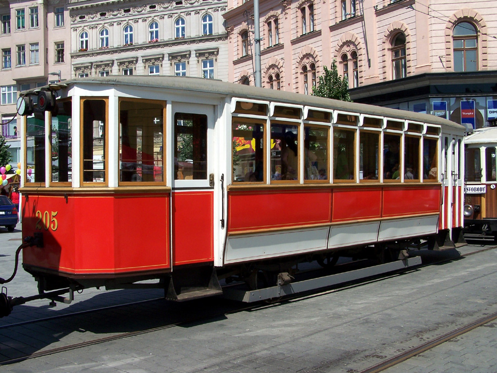 Brno, Stauding Type m Nr 205; Brno — Dopravní nostalgie 2011