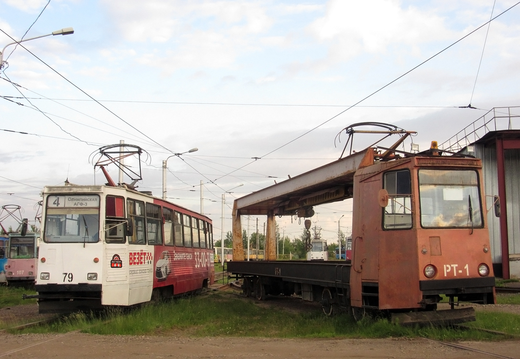 Cherepovets, 71-605 (KTM-5M3) № 79; Cherepovets, TK-28 № РТ-1
