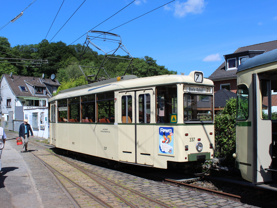 Wuppertal, Duewag T2 № 337