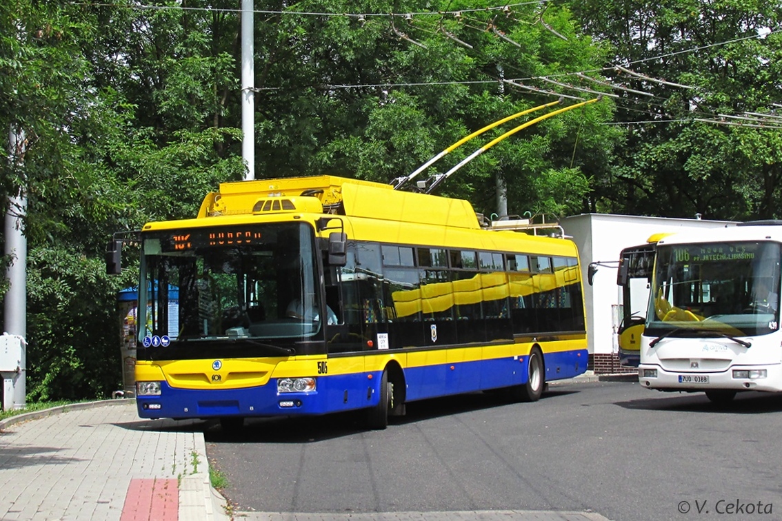 Teplice, Škoda 30Tr SOR nr. 505