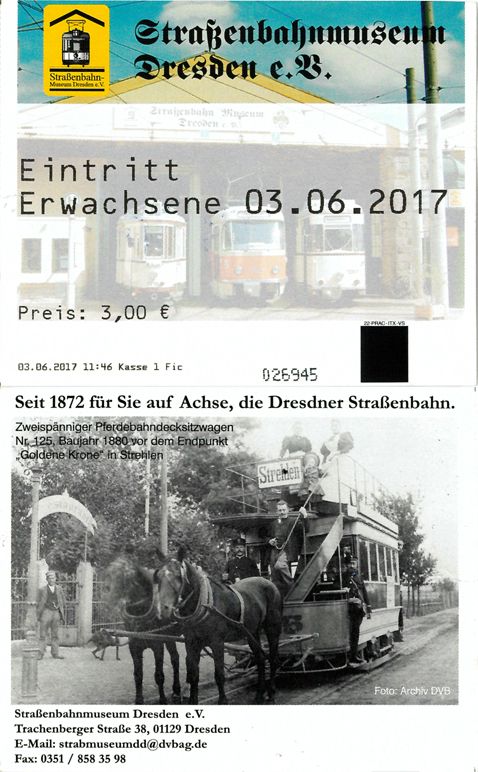 Dresden — Tickets