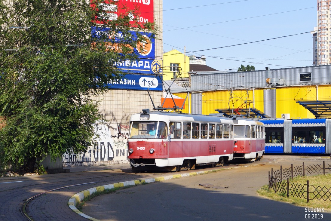 Киев, Tatra T3SU № 5453