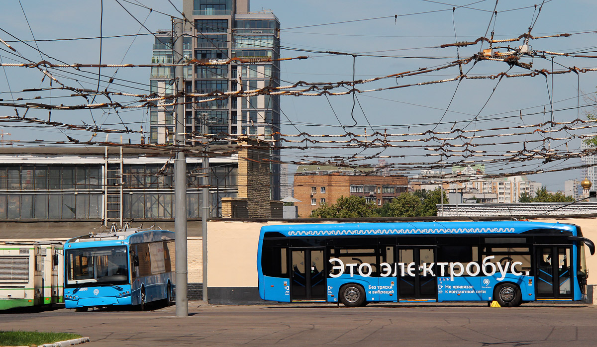 Москва — Электробусы без номеров