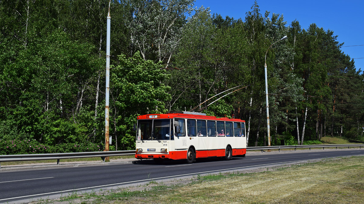 Вильнюс, Škoda 14Tr02/6 № 2518