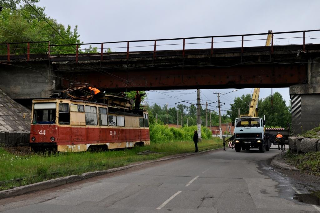 Osinniki, TS-34D N°. ВВ-44; Osinniki — Repairs