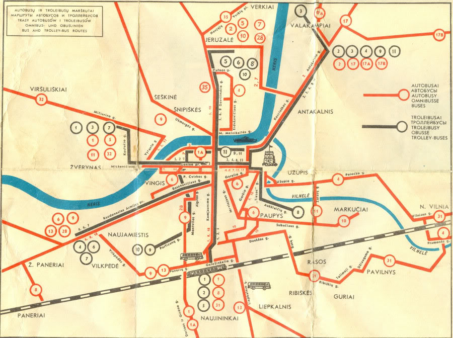 Vilnius — Maps