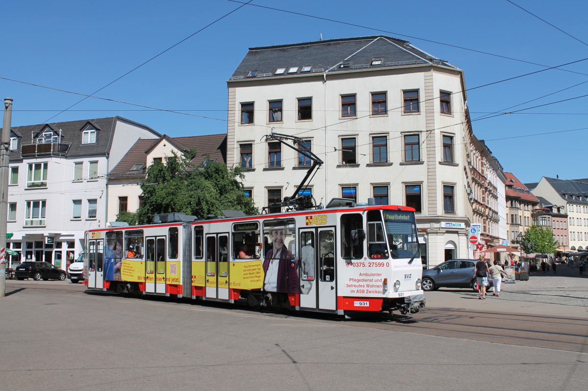 Zwickau, Tatra KT4DMC # 931