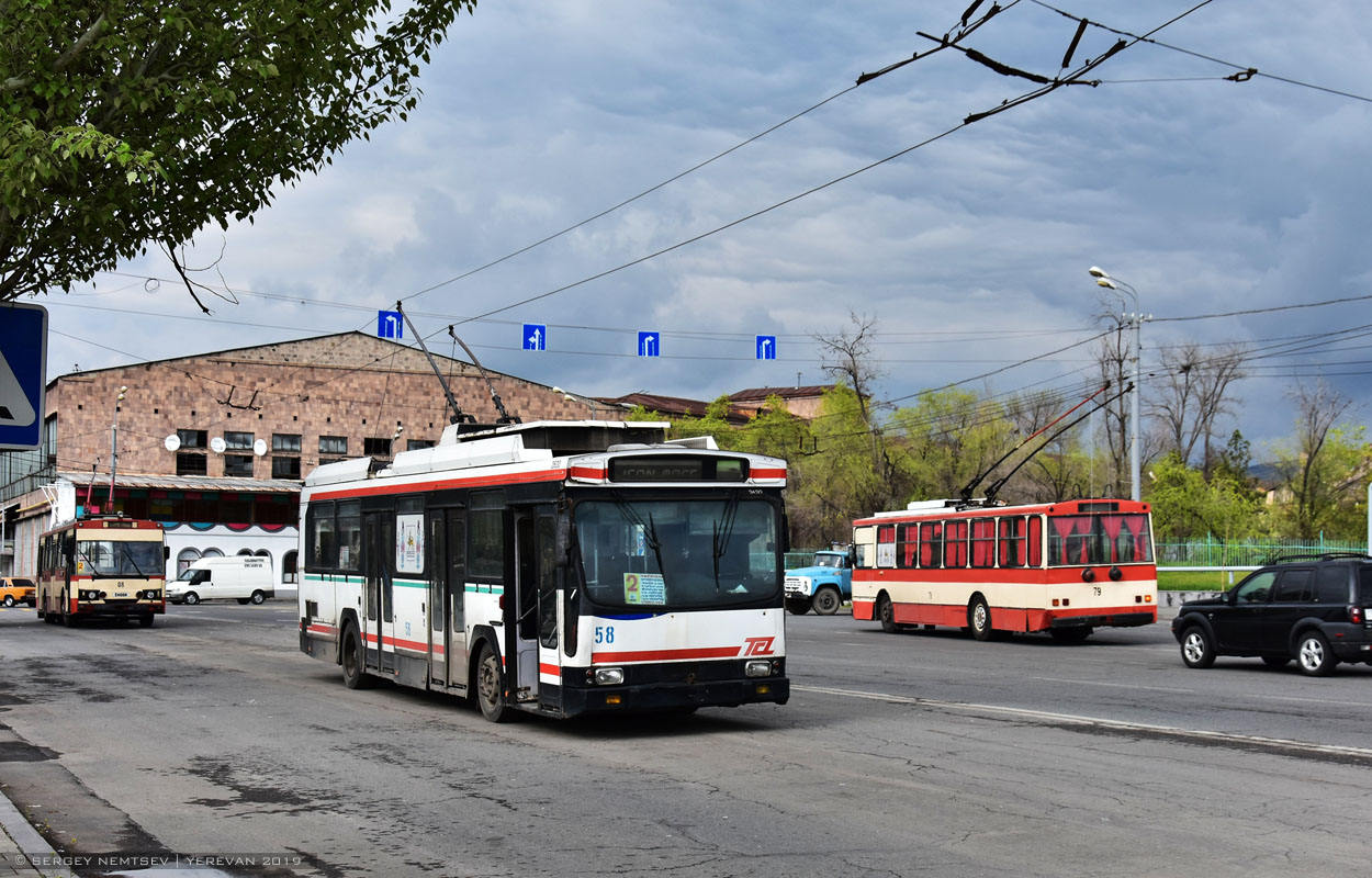 Yerevan, Berliet ER100 nr. 58