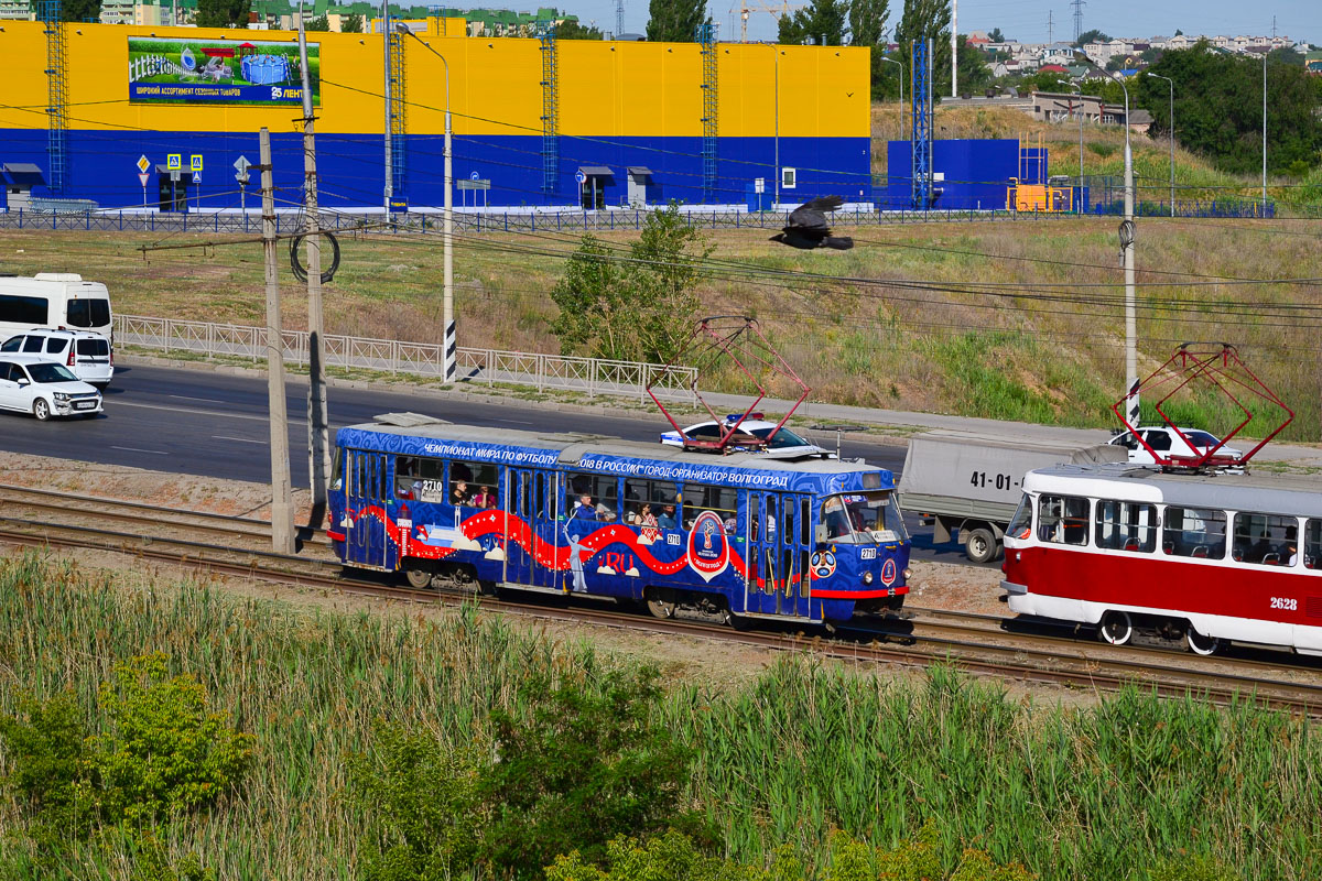 Волгоград, Tatra T3SU № 2710