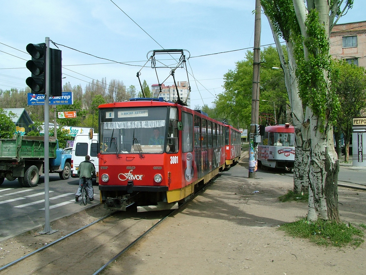 Dnipras, Tatra-Yug T6B5 № 3001