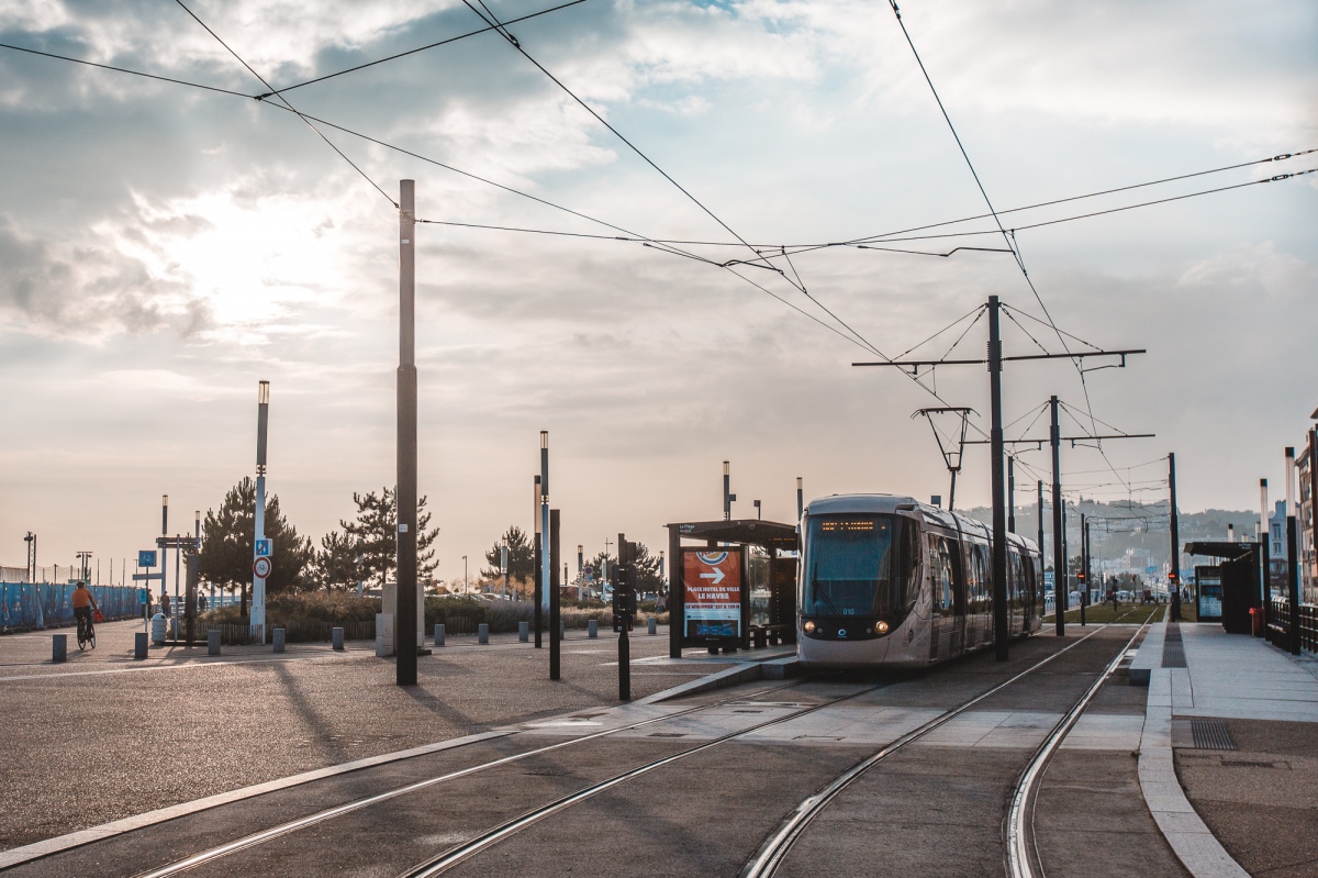 Гавр, Alstom Citadis 302 № 010; Гавр — Трамвайные линии и инфраструктура