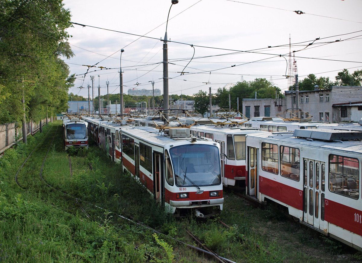 Samara, 71-405 Nr. 1090; Samara — Severnoye tramway depot