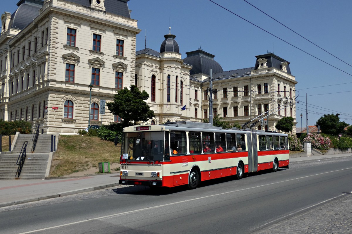 Пльзень, Škoda 15Tr02/6 № 414; Пльзень — Празднование 120-летия общественного транспорта в Пльзене