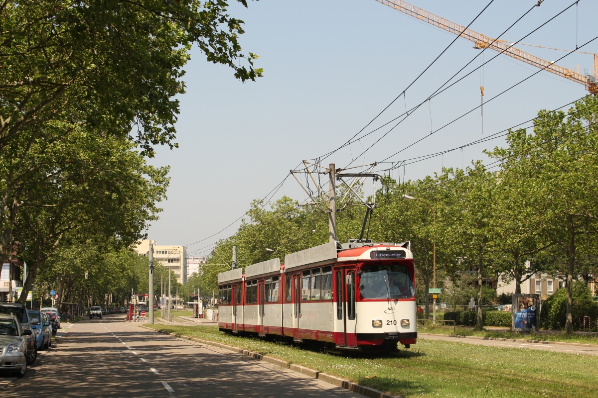 Фрайбург-в-Брайсгау, Duewag GT8K № 210