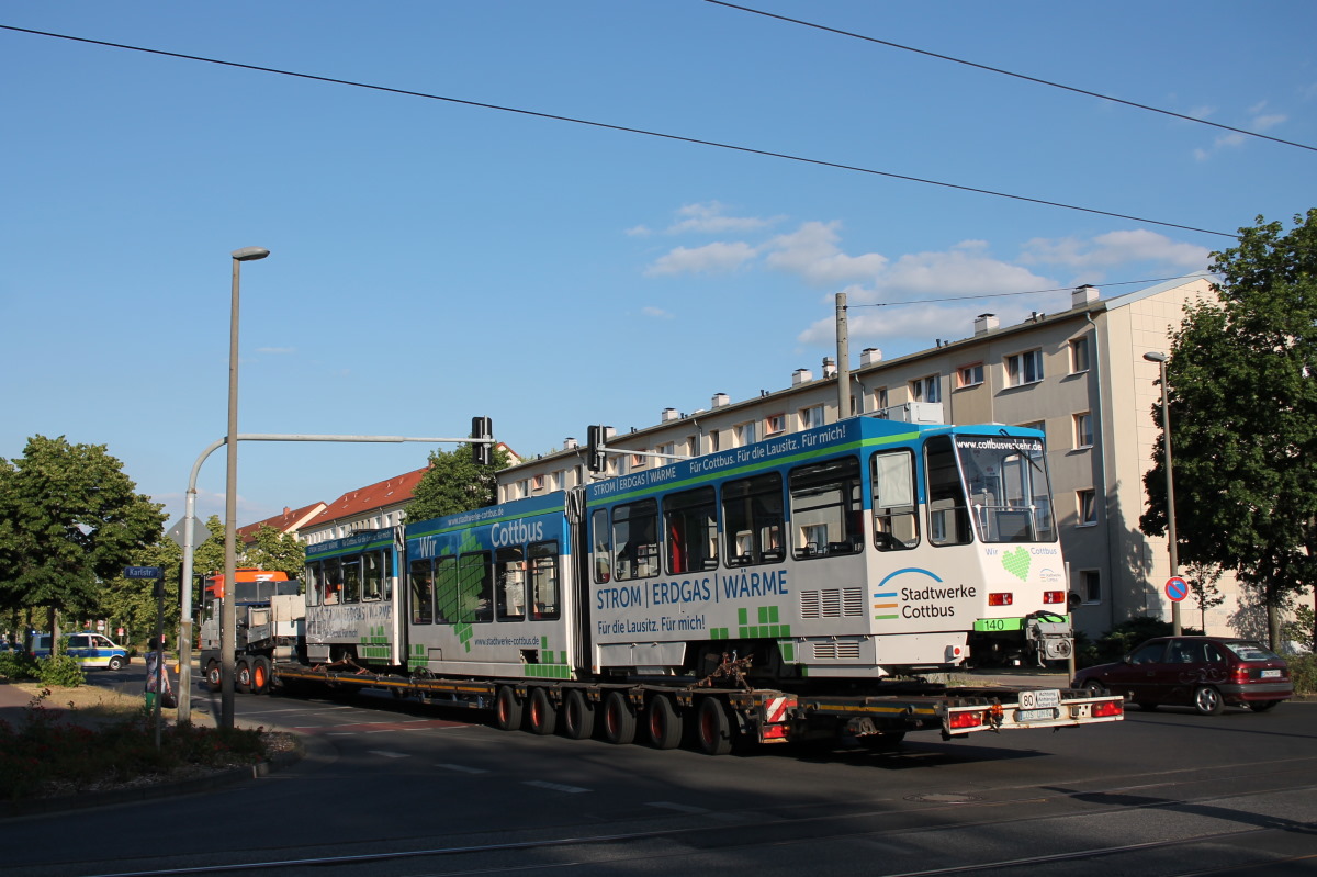 Chociebuż, Tatra KTNF6 Nr 140; Chociebuż — Incidents