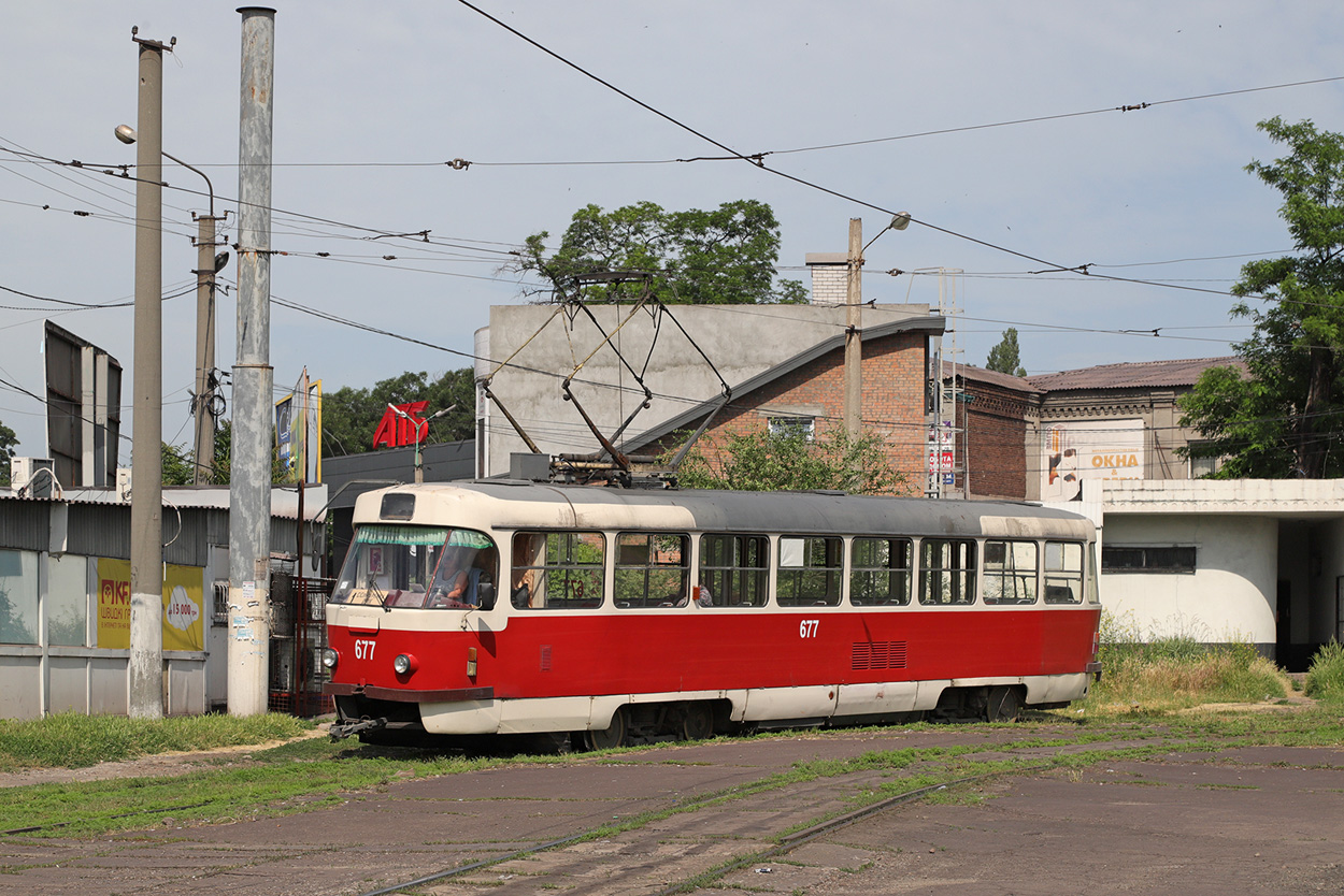 Каменское, Tatra T3SUCS № 677
