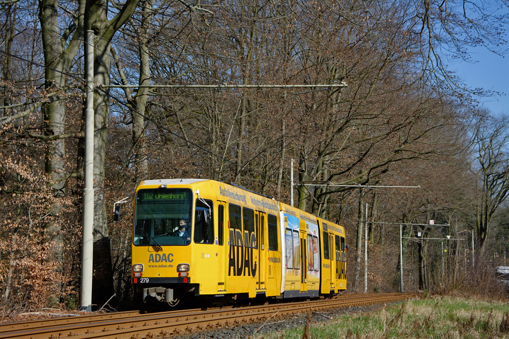 Essen - Mülheim an der Ruhr, Duewag M6C-NF — 279