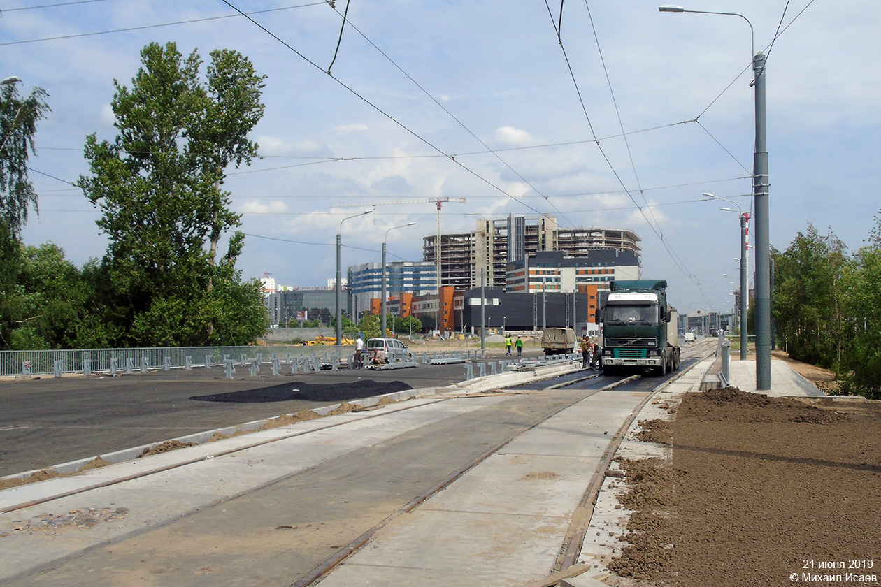 St Petersburg — Bridges; St Petersburg — Tram lines construction
