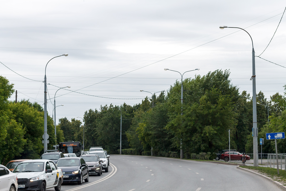 Tyumen — Closed trolleybus lines