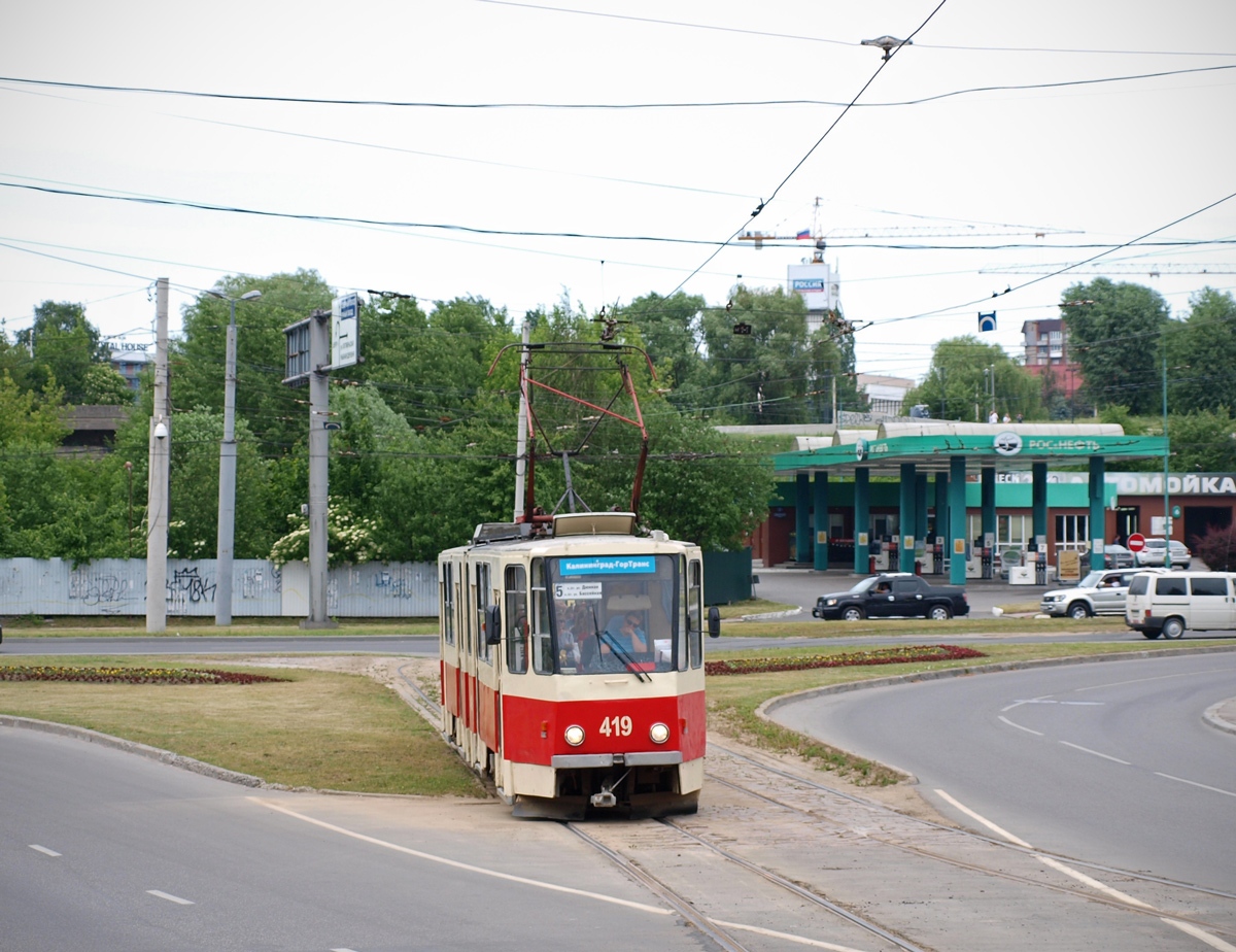 Калининград, Tatra KT4SU № 419