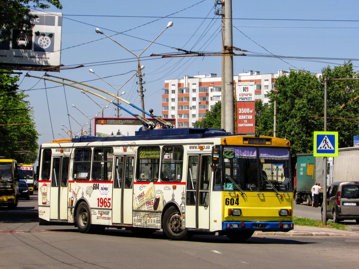 Lviv, Škoda 14Tr11/6 č. 604
