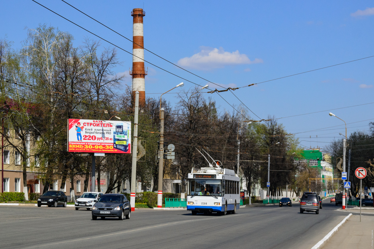Saransk, Trolza-5275.03 “Optima” Nr. 2214