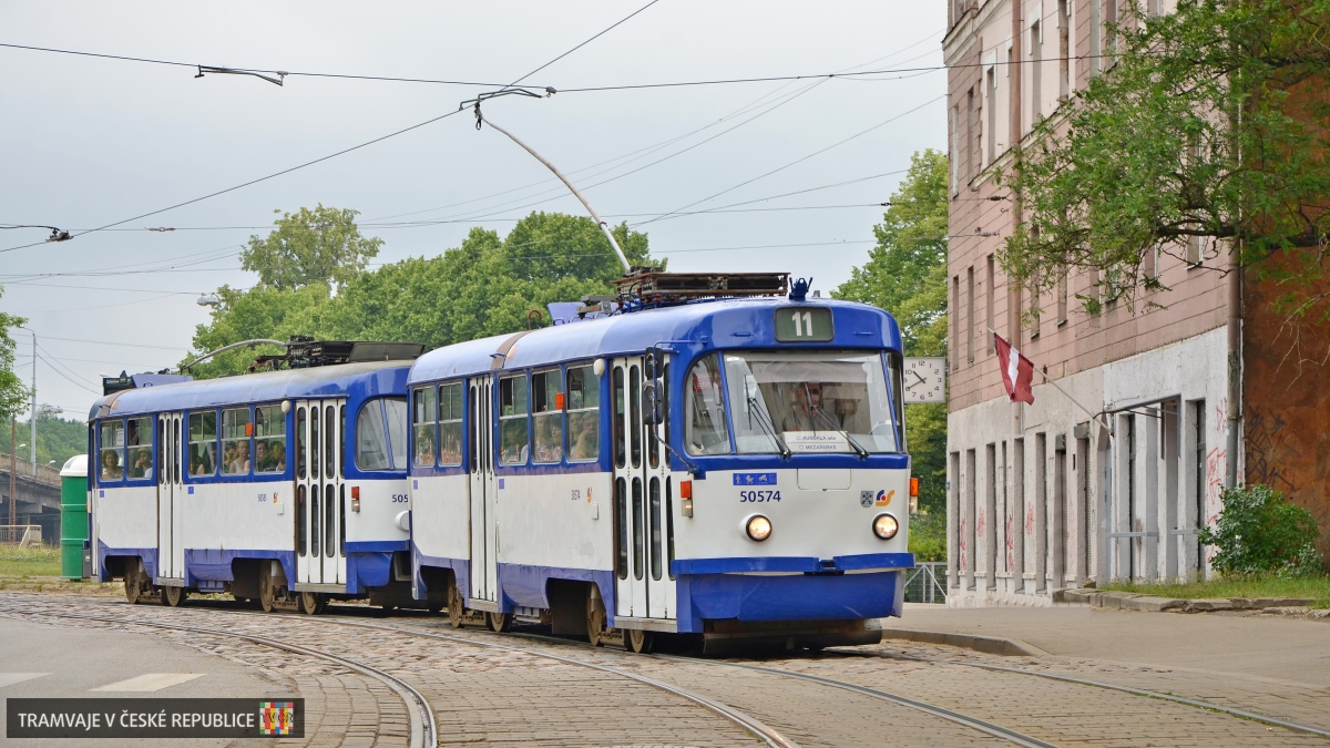 Рига, Tatra T3A № 50574