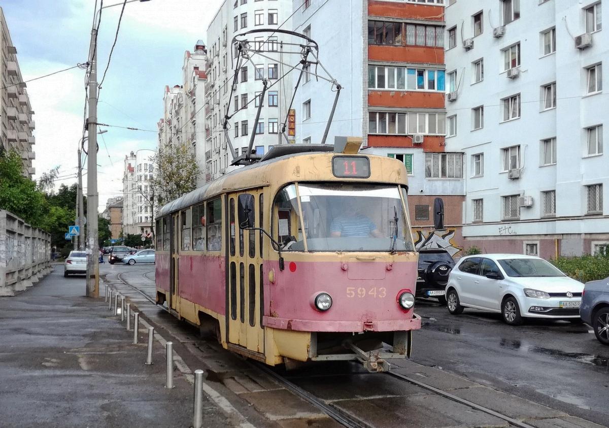 Kijev, Tatra T3SU — 5943