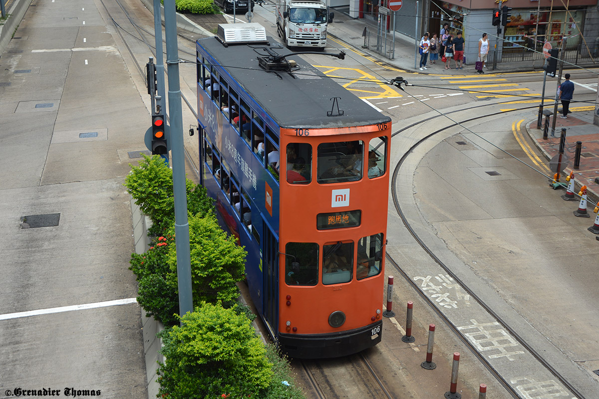 Гонконг, Hong Kong Tramways VI № 106