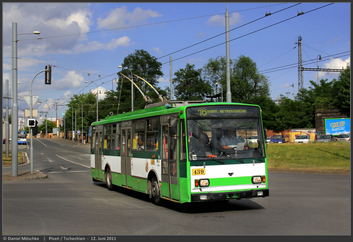 Plzeň, Škoda 14TrM # 439