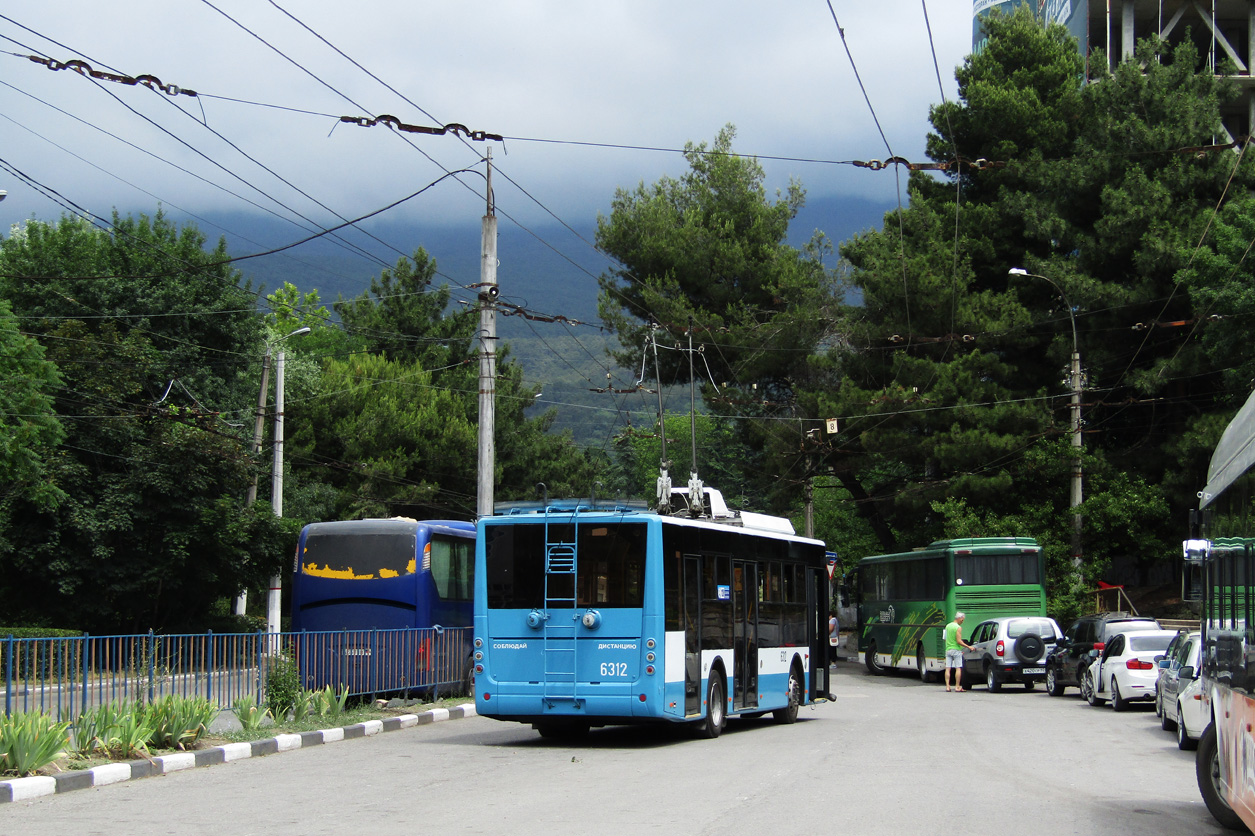 Crimean trolleybus, Bogdan T60111 # 6312