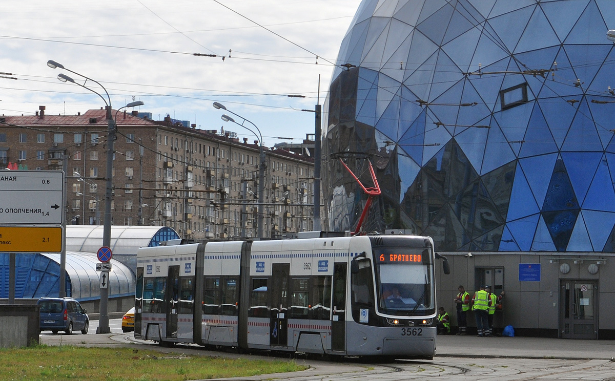 Москва, 71-414 (Pesa Fokstrot) № 3562