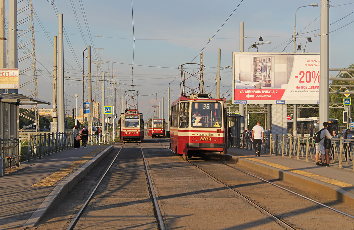 Pietari — Tram lines and infrastructure