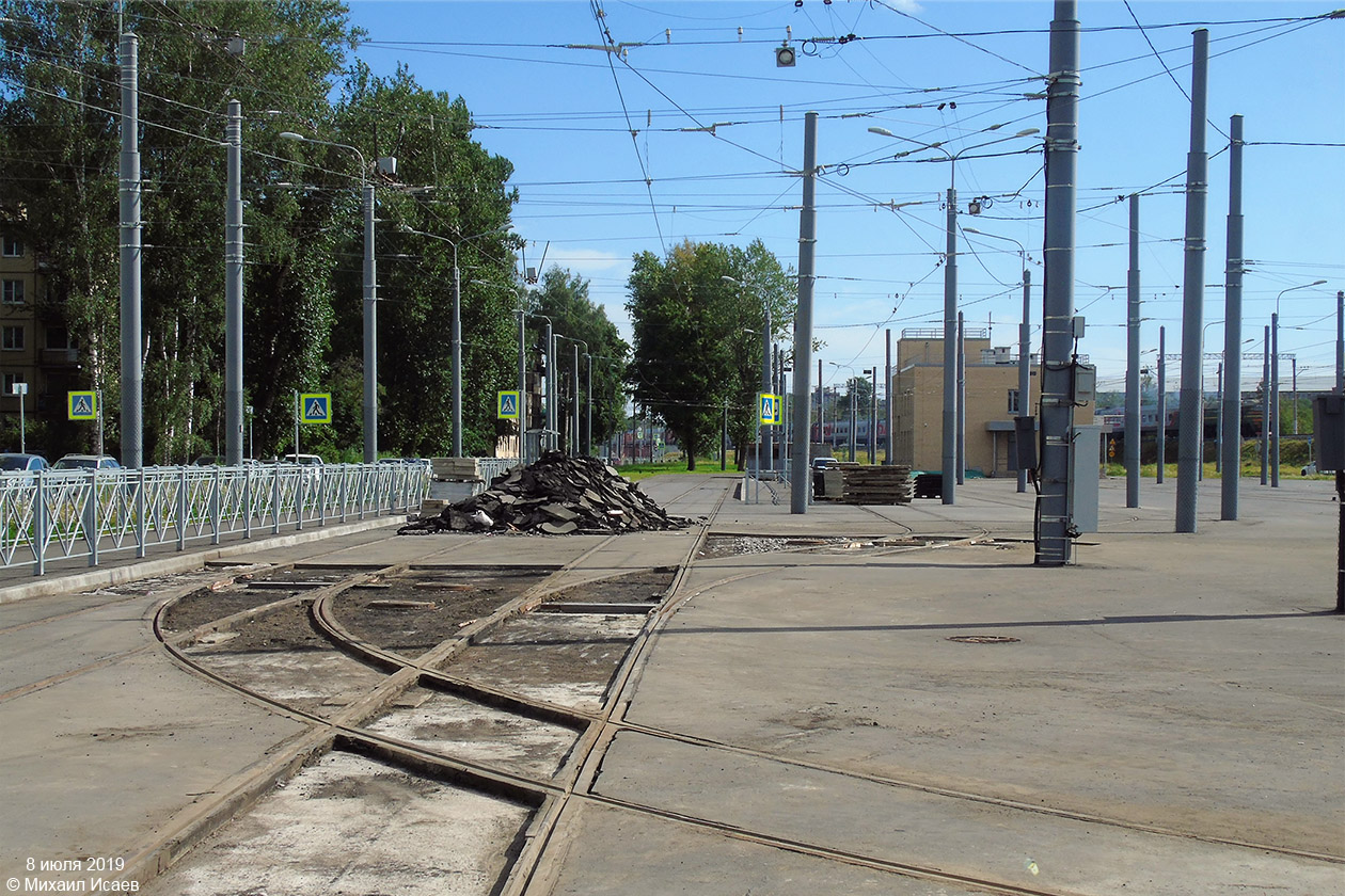 Sankt-Peterburg — Terminal stations; Sankt-Peterburg — Track repairs
