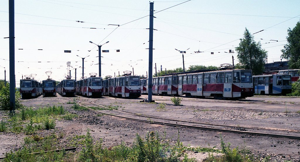 Tcheliabinsk, 71-605 (KTM-5M3) N°. 2144; Tcheliabinsk, 71-605 (KTM-5M3) N°. 2049; Tcheliabinsk, 71-605 (KTM-5M3) N°. 2071; Tcheliabinsk, 71-605 (KTM-5M3) N°. 2015; Tcheliabinsk, 71-605 (KTM-5M3) N°. 2011; Tcheliabinsk, 71-605 (KTM-5M3) N°. 2145; Tcheliabinsk, 71-608K N°. 2046