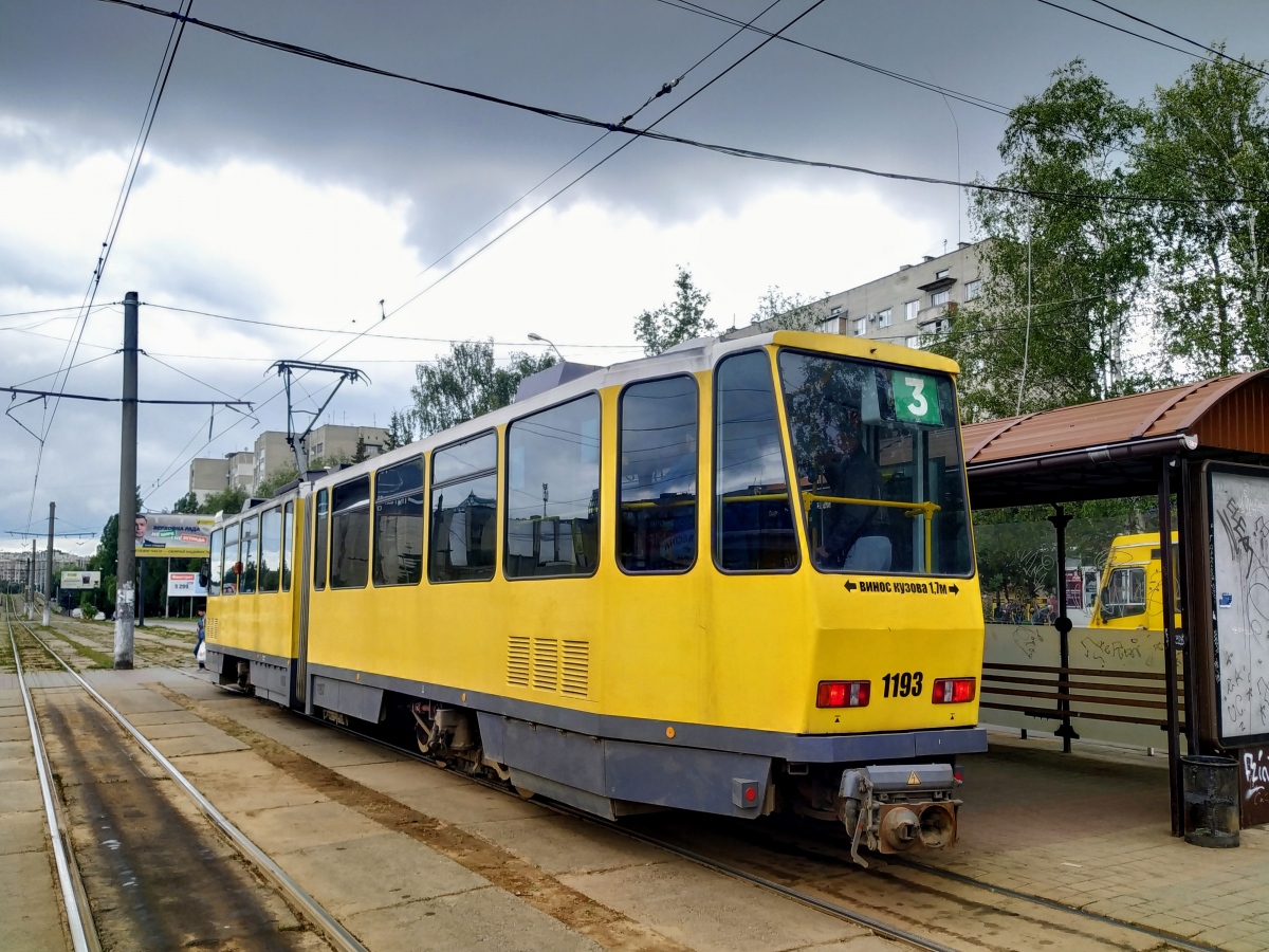 Lviv, Tatra KT4DM nr. 1193