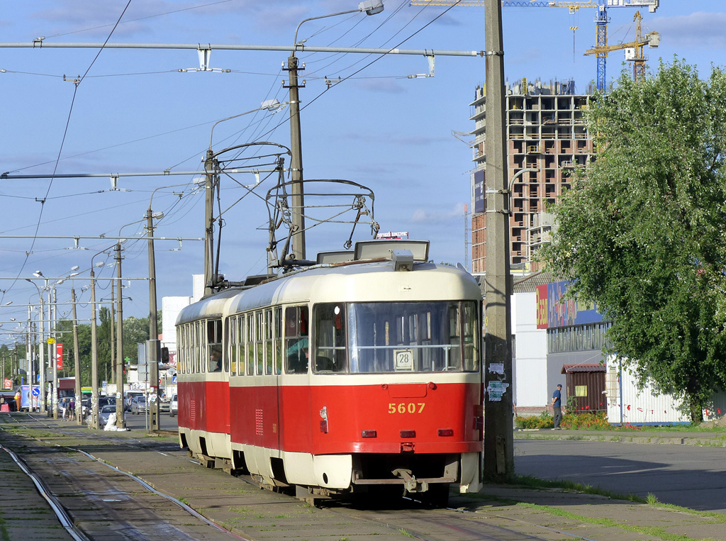 Киев, Tatra T3SUCS № 5607