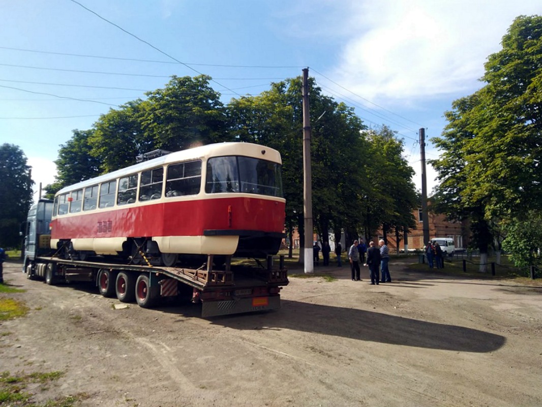 Конотоп, Tatra T3A № 103; Конотоп — Поставка вагонов Tatra T3A из Риги