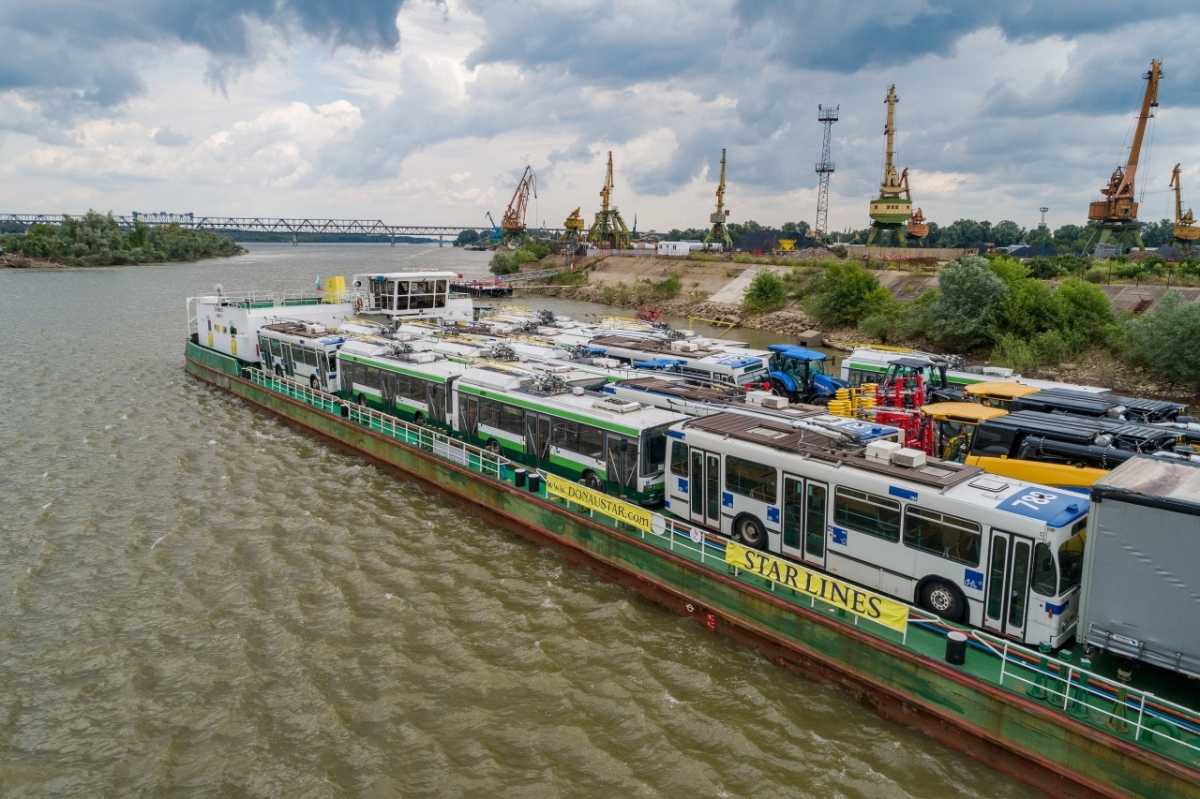 Русе — Доставка на тролейбуси NAW/Lauber 91T и 12 Skoda 21Tr — 2019