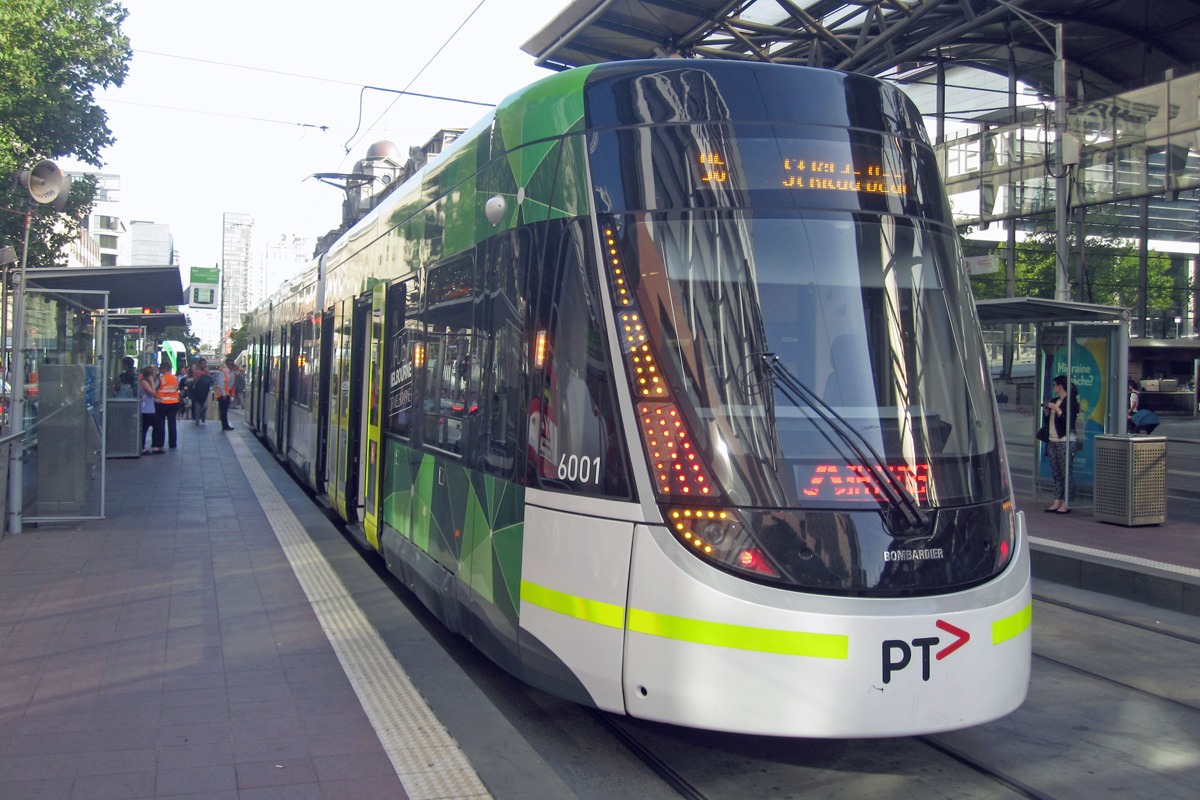 Мельбурн, Bombardier Flexity Swift E № 6001