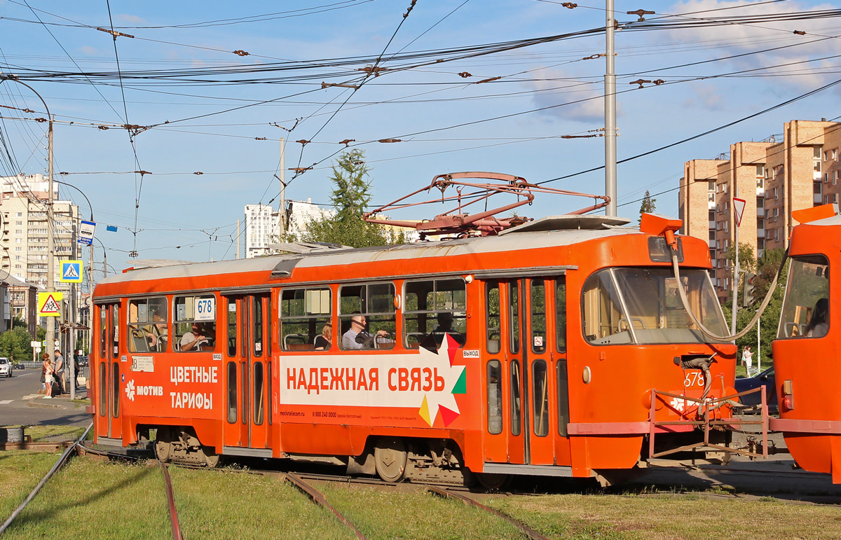 Екатеринбург, Tatra T3SU № 678