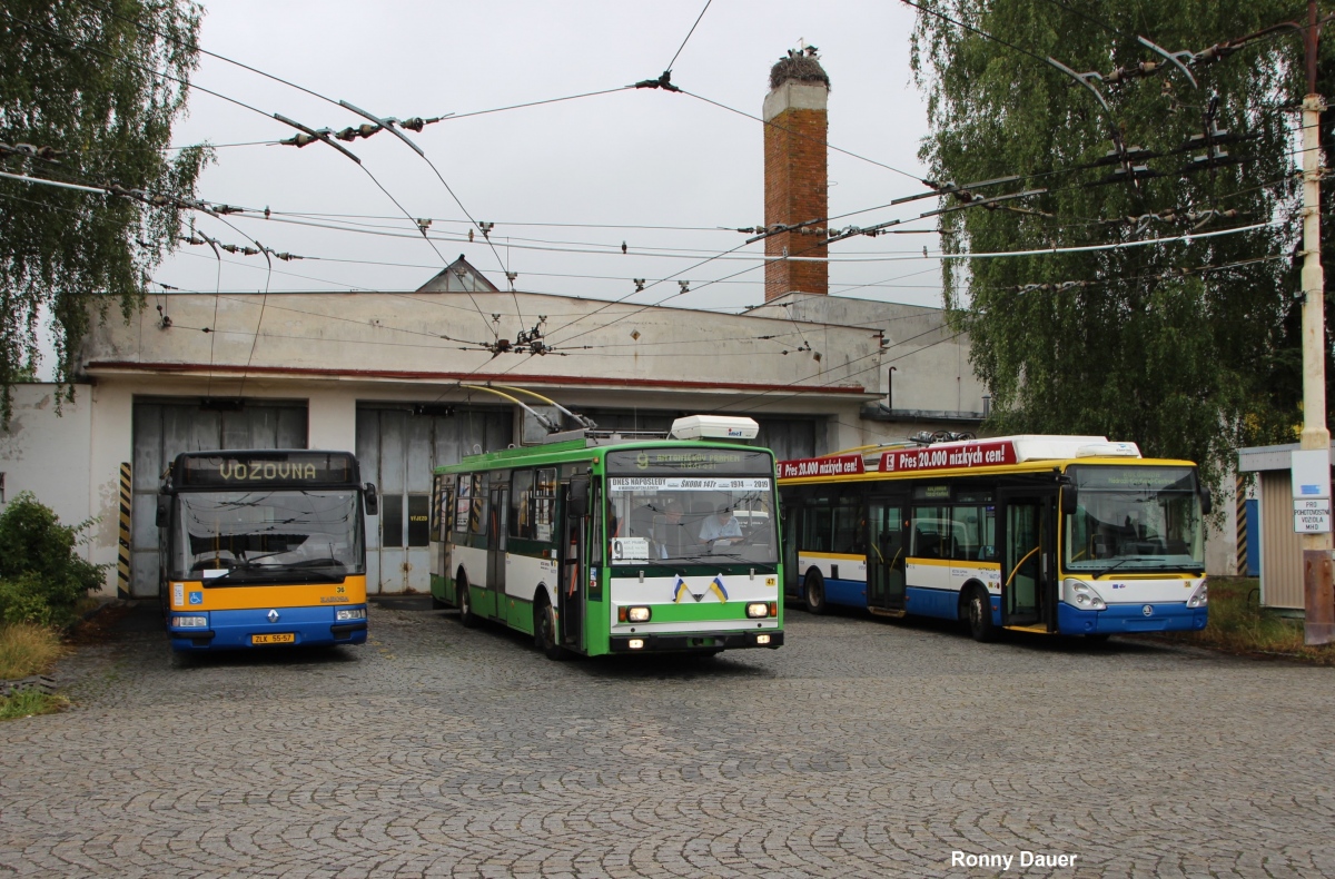 Марианске-Лазне, Škoda 24Tr Irisbus Citelis № 56; Марианске-Лазне — Конец эксплуатации троллейбусов Шкода 14Тр через 45 лет (13.07.2019)