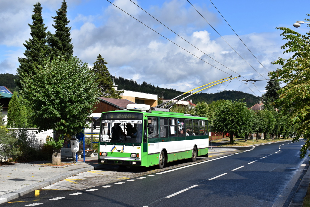 Марианске-Лазне, Škoda 14TrM № 47; Марианске-Лазне — Конец эксплуатации троллейбусов Шкода 14Тр через 45 лет (13.07.2019)