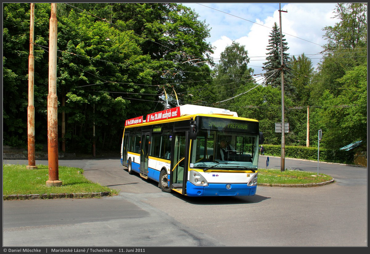 Марианске-Лазне, Škoda 24Tr Irisbus Citelis № 56; Марианске-Лазне — Бывшие троллейбусные линии