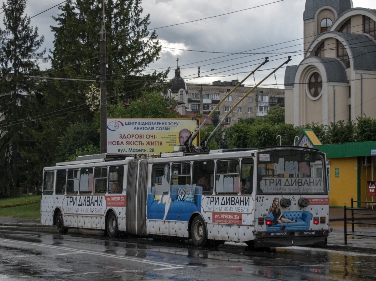 Ternopil, Škoda 15Tr13/7M Nr. 177