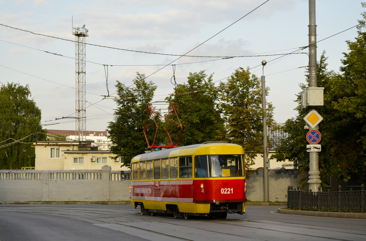 Москва, Tatra T3SU № 0221; Москва — День Московского транспорта 13 июля 2019